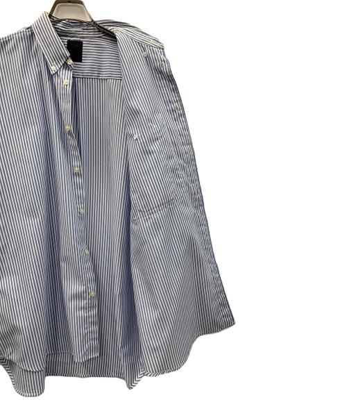 DAIWA（ダイワ）DAIWA (ダイワ) 長袖シャツ TECH BUTTON DOWN SHIRTS（テック ボタンダウン シャツ） ブルー×ホワイト サイズ:Mの古着・服飾アイテム