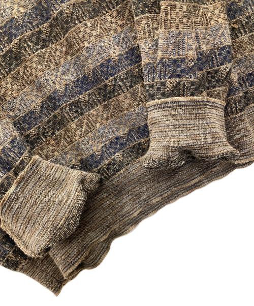 PRONTO・UOMO（プロントウォモ）PRONTO・UOMO (プロントウォモ) セーター カーキ サイズ:2XTの古着・服飾アイテム