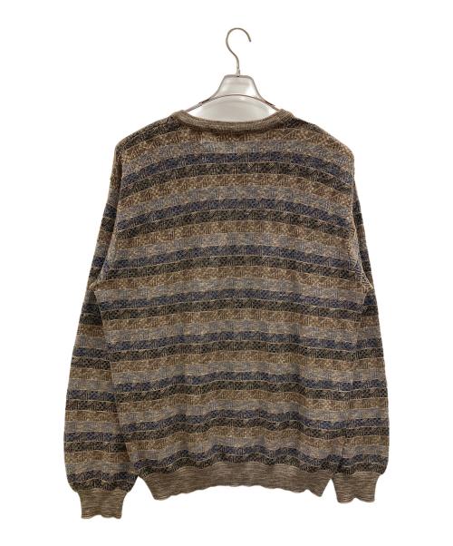 PRONTO・UOMO（プロントウォモ）PRONTO・UOMO (プロントウォモ) セーター カーキ サイズ:2XTの古着・服飾アイテム