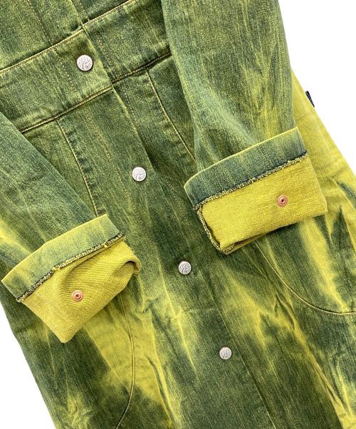 Christian Lacroix（クリスチャン ラクロワ）Christian Lacroix (クリスチャン ラクロワ) カバーオール イエロー サイズ:38の古着・服飾アイテム