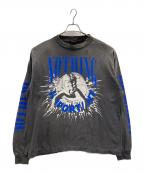 SAINT MICHAELセントマイケル）の古着「Tシャツ」｜グレー