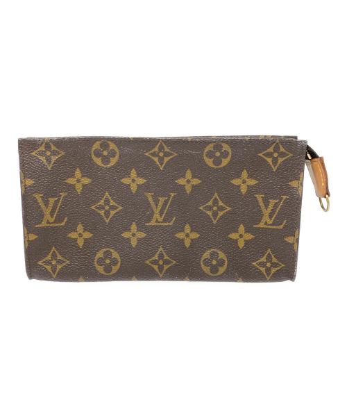 LOUIS VUITTON（ルイ ヴィトン）LOUIS VUITTON (ルイ ヴィトン) バケットPM付属ポーチ ブラウン サイズ:実寸サイズにてご確認下さい。の古着・服飾アイテム