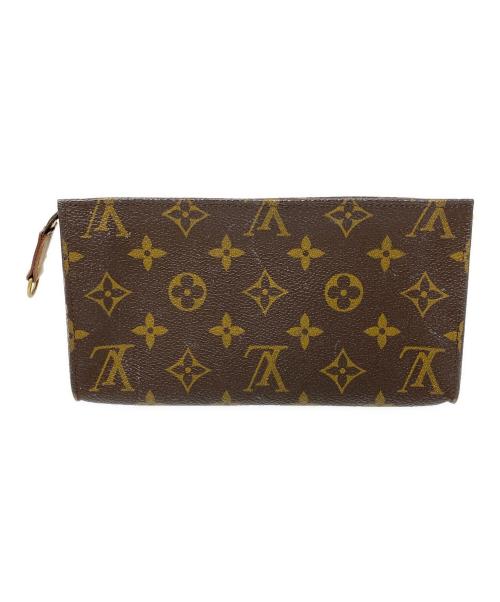LOUIS VUITTON（ルイ ヴィトン）LOUIS VUITTON (ルイ ヴィトン) バケットPM付属ポーチ ブラウン サイズ:実寸サイズにてご確認下さい。の古着・服飾アイテム