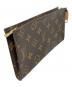 LOUIS VUITTON (ルイ ヴィトン) バケットPM付属ポーチ ブラウン サイズ:実寸サイズにてご確認下さい。：5000円