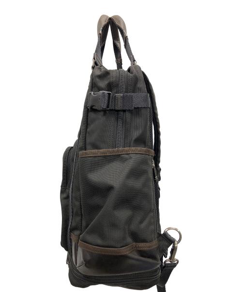 TUMI（トゥミ）TUMI (トゥミ) 2WAYバッグ バッグパック トートバッグ ALPHA BRAVO（アルファ ブラボー）バックパック・トート ブラック×ブラウン サイズ:実寸サイズにてご確認ください。の古着・服飾アイテム