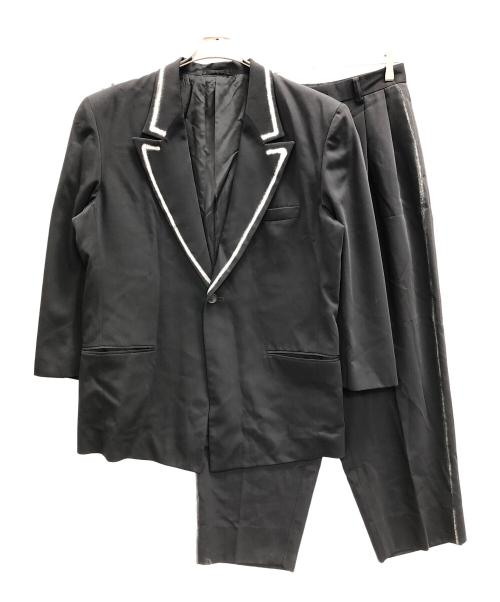 ISSEY MIYAKE（イッセイミヤケ）ISSEY MIYAKE (イッセイミヤケ) セットアップスーツ ブラック サイズ:Lの古着・服飾アイテム