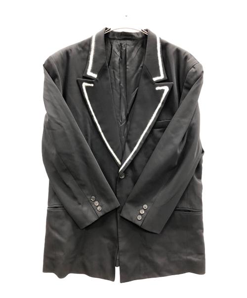 ISSEY MIYAKE（イッセイミヤケ）ISSEY MIYAKE (イッセイミヤケ) セットアップスーツ ブラック サイズ:Lの古着・服飾アイテム