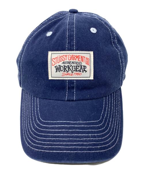 stussy（ステューシー）stussy (ステューシー) キャップ ネイビー サイズ:実寸サイズにてご確認ください。の古着・服飾アイテム