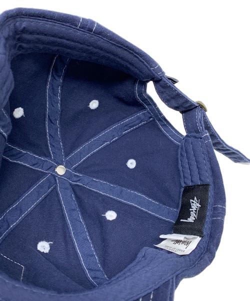 stussy（ステューシー）stussy (ステューシー) キャップ ネイビー サイズ:実寸サイズにてご確認ください。の古着・服飾アイテム