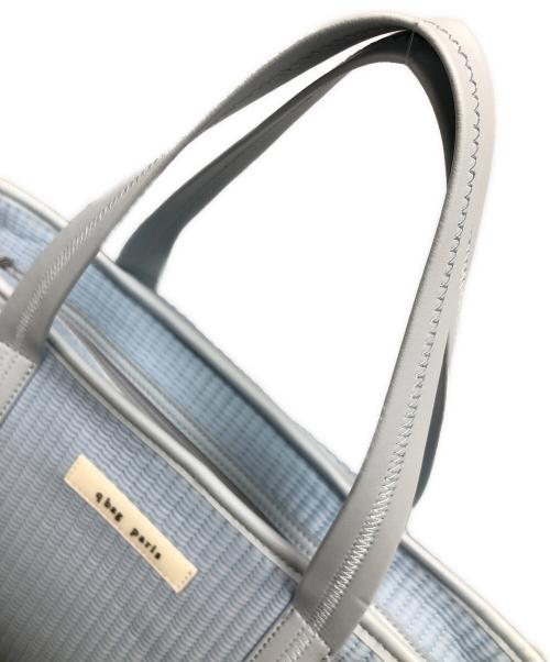 qbag paris（キューバッグ パリ）qbag paris (キューバッグ パリ) 2WAYショルダーバッグ トートバッグ エスプリ スカイブルー サイズ:実寸サイズにてご確認ください。 未使用品の古着・服飾アイテム