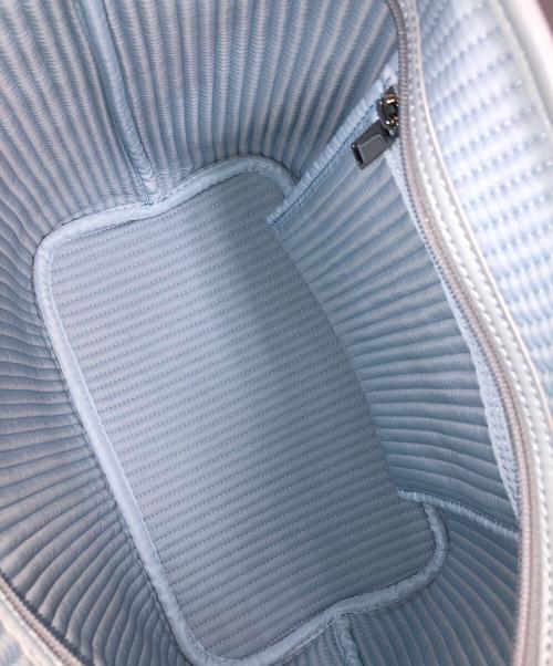 qbag paris（キューバッグ パリ）qbag paris (キューバッグ パリ) 2WAYショルダーバッグ トートバッグ エスプリ スカイブルー サイズ:実寸サイズにてご確認ください。 未使用品の古着・服飾アイテム