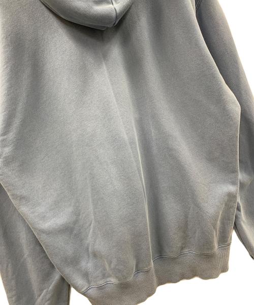 CarHartt（カーハート）CarHartt (カーハート) プルオーバーパーカー HOODED CARHARTT SWEATSHIR（フーデッド カーハート スウェットシャツ） ブルー サイズ:XLの古着・服飾アイテム