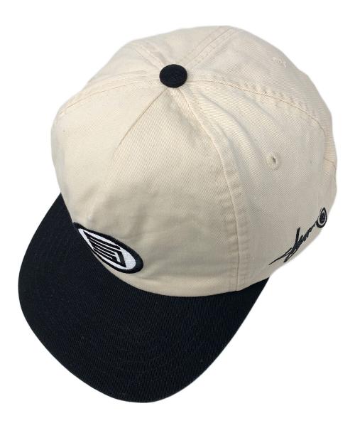 S/DOUBLE（エスダブル）S/DOUBLE (エスダブル) キャップ オフホワイト サイズ:実寸サイズにてご確認ください。の古着・服飾アイテム