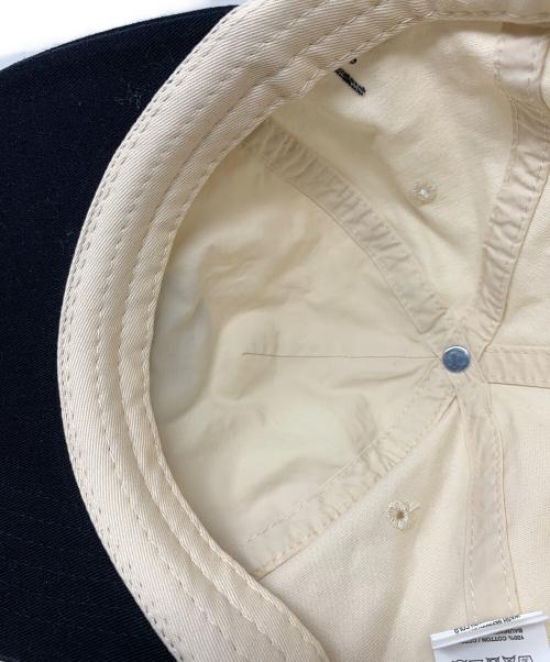 S/DOUBLE（エスダブル）S/DOUBLE (エスダブル) キャップ オフホワイト サイズ:実寸サイズにてご確認ください。の古着・服飾アイテム