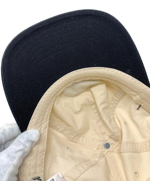 S/DOUBLE（エスダブル）S/DOUBLE (エスダブル) キャップ オフホワイト サイズ:実寸サイズにてご確認ください。の古着・服飾アイテム