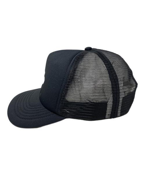 stussy（ステューシー）stussy (ステューシー) メッシュキャップ ブラック サイズ:実寸サイズにてご確認ください。の古着・服飾アイテム
