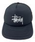 stussy (ステューシー) メッシュキャップ ブラック サイズ:実寸サイズにてご確認ください。：5000円