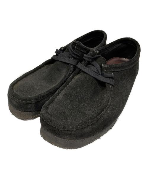 CLARKS（クラークス）CLARKS (クラークス) ワラビーシューズ ブラック サイズ:EU41 ½の古着・服飾アイテム