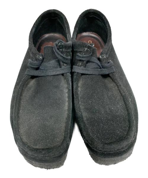 CLARKS（クラークス）CLARKS (クラークス) ワラビーシューズ ブラック サイズ:EU41 ½の古着・服飾アイテム
