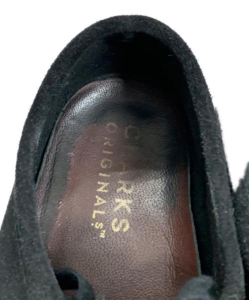 CLARKS（クラークス）CLARKS (クラークス) ワラビーシューズ ブラック サイズ:EU41 ½の古着・服飾アイテム