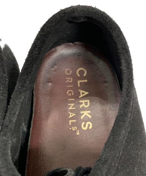 CLARKS（クラークス）CLARKS (クラークス) ワラビーシューズ ブラック サイズ:EU41 ½の古着・服飾アイテム