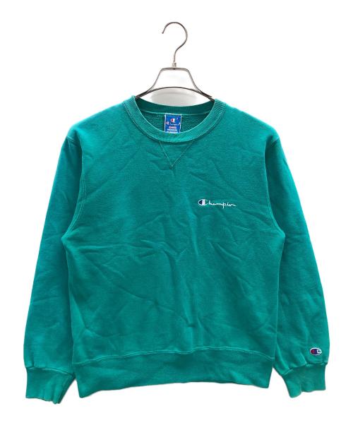 Champion（チャンピオン）Champion (チャンピオン) スウェット グリーン サイズ:NEDIUMの古着・服飾アイテム