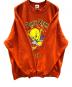 中古・古着 LOONEY TUNES (ルーニーチューンズ) スウェット Y2K Tweety Bird Halloween Crewneck（ワイツーケー トゥイーティー バード ハロウィン クルーネック） オレンジ サイズ:XL：6000円