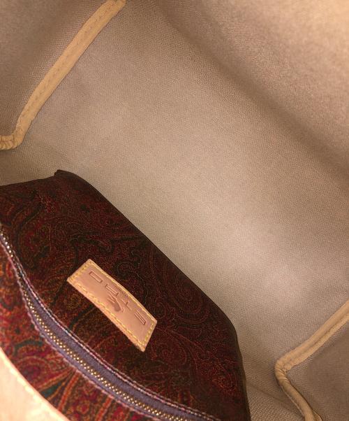 ETRO（エトロ）ETRO (エトロ) ハンドバッグ ブラウン サイズ:実寸サイズにてご確認ください。の古着・服飾アイテム