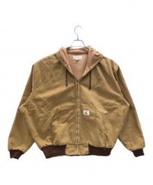 REAL WORK（リアルワーク）の古着「フーデッドジャケット アクティブジャケット」｜ブラウン