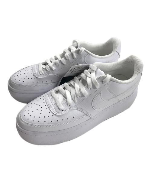 NIKE（ナイキ）NIKE (ナイキ) スニーカー Court Vision Alta Women's Shoes (コート ビジョン アルタ ウィメンズシューズ) ホワイト サイズ:27cm 未使用品の古着・服飾アイテム