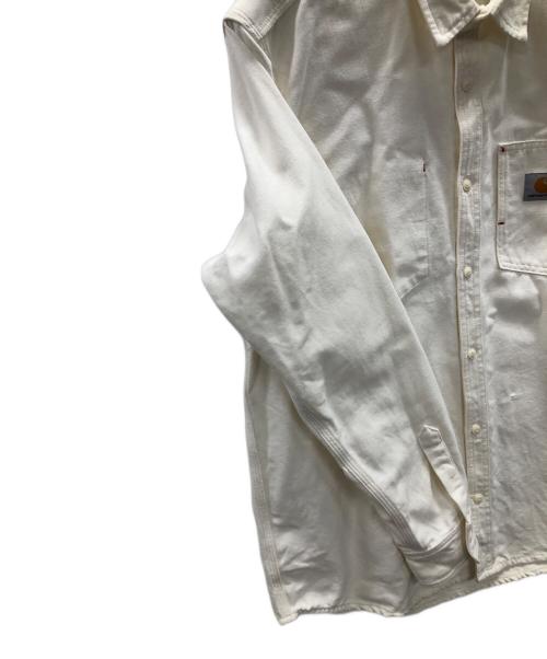 CarHartt（カーハート）CarHartt (カーハート) ワークシャツ ホワイト サイズ:XLの古着・服飾アイテム