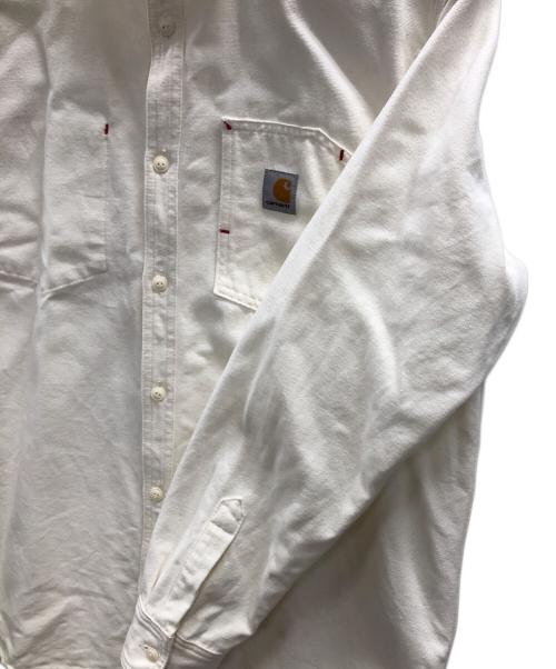 CarHartt（カーハート）CarHartt (カーハート) ワークシャツ ホワイト サイズ:XLの古着・服飾アイテム