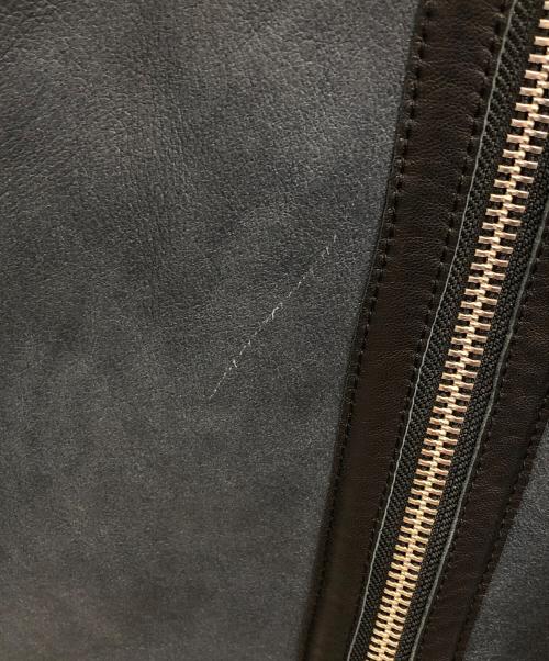 Wind Armor（ウィンドアーマー）Wind Armor (ウィンドアーマー) ムートンジャケット ネイビー サイズ:3Lの古着・服飾アイテム