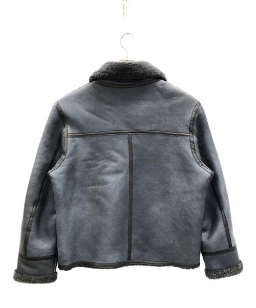 Wind Armor（ウィンドアーマー）Wind Armor (ウィンドアーマー) ムートンジャケット ネイビー サイズ:3Lの古着・服飾アイテム