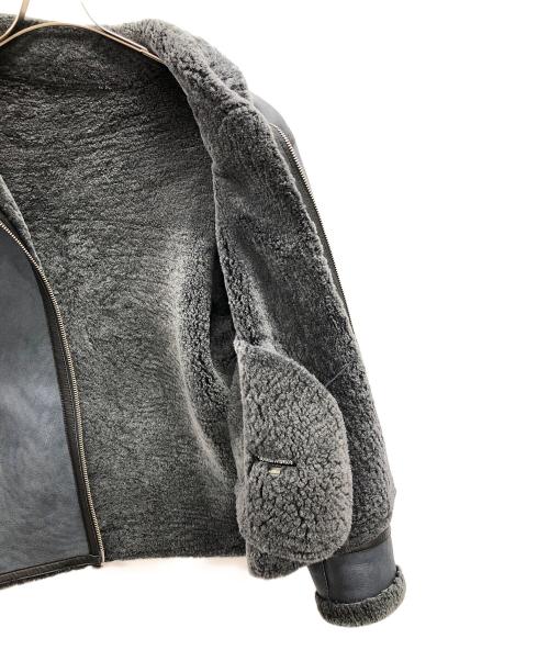 Wind Armor（ウィンドアーマー）Wind Armor (ウィンドアーマー) ムートンジャケット ネイビー サイズ:3Lの古着・服飾アイテム