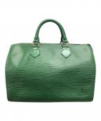 LOUIS VUITTONルイ ヴィトン）の古着「ハンドバッグ エピ スピーディ30 ボルネオグリーン」｜グリーン