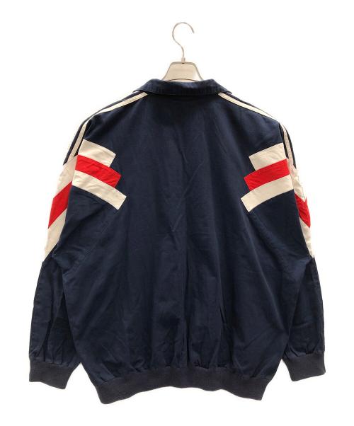 adidas（アディダス）adidas (アディダス) ドリルトッププルオーバー ネイビー サイズ:XLの古着・服飾アイテム