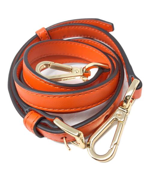MICHAEL KORS（マイケル・コース）MICHAEL KORS (マイケル・コース) 2WAYバッグ ショルダーバッグ ハンドバッグ ミレラ レザー ロゴ スモール ショッパー トップ ジップ クロスボディー オレンジ サイズ:実寸サイズにてご確認ください。の古着・服飾アイテム