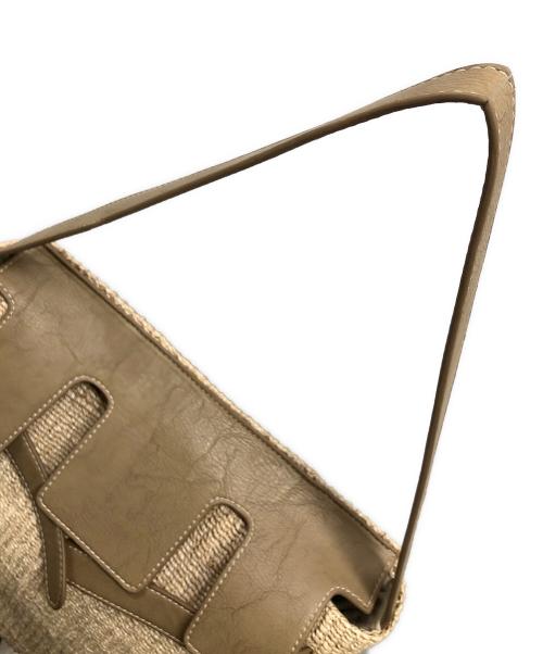 SEA（シー）SEA (シー) ショルダーラウンドカゴバッグ ナチュラル サイズ:実寸サイズにてご確認ください。の古着・服飾アイテム