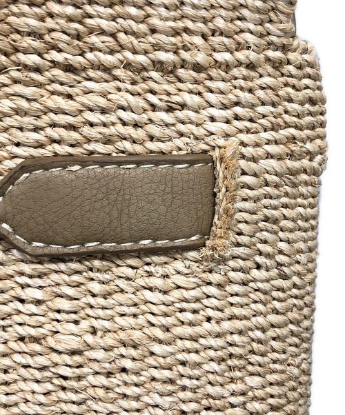 SEA（シー）SEA (シー) ショルダーラウンドカゴバッグ ナチュラル サイズ:実寸サイズにてご確認ください。の古着・服飾アイテム