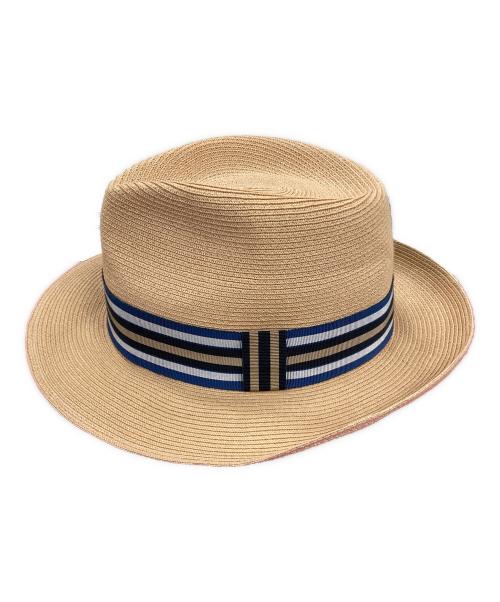HERMES（エルメス）HERMES (エルメス) パナマハット ナチュラル サイズ:57の古着・服飾アイテム