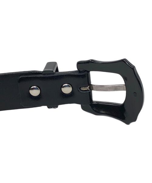 TOGA TOO（トーガ・トゥ）TOGA TOO (トーガ・トゥ) レザーベルト ブラック サイズ:実寸サイズにてご確認下さい。の古着・服飾アイテム