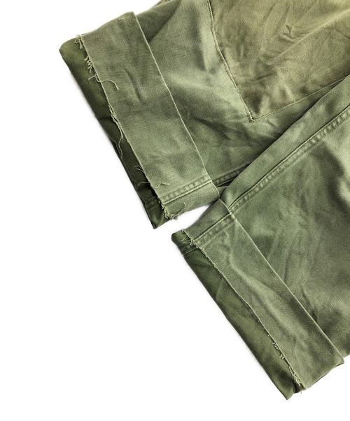 NO BRAND（ノーブランド）NO BRAND (ノーブランド) ミリタリーベイカーパンツ オリーブ サイズ:実寸サイズにてご確認ください。の古着・服飾アイテム