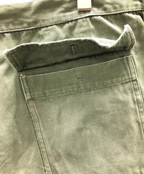 NO BRAND（ノーブランド）NO BRAND (ノーブランド) ミリタリーベイカーパンツ オリーブ サイズ:実寸サイズにてご確認ください。の古着・服飾アイテム
