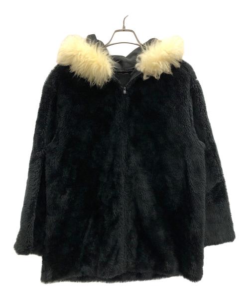 JACKET（ジャケット）JACKET (ジャケット) パイルライナーボアジャケット ブラック サイズ:実寸サイズにてご確認ください。の古着・服飾アイテム