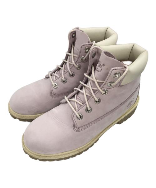 Timberland（ティンバーランド）Timberland (ティンバーランド) ブーツ ライトピンク サイズ:24.5cmの古着・服飾アイテム