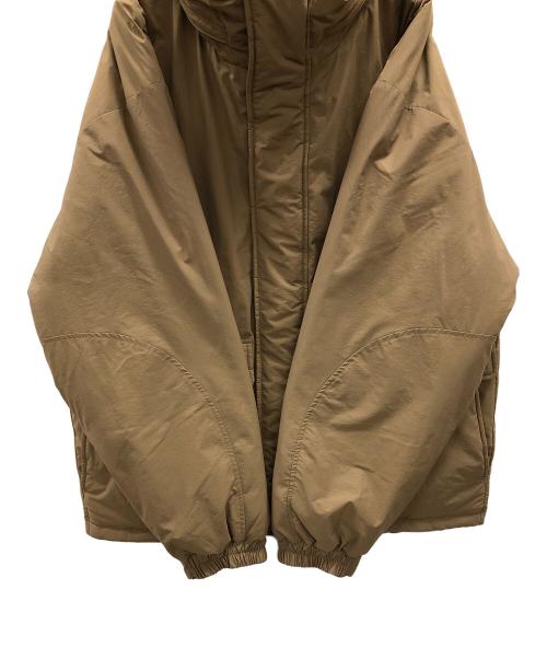 DALL CLOTHING（ダルクロージング）DALL CLOTHING (ダルクロージング) 中綿ライナージャケット WARM SHELL FRONT LOGO JACKET（ウォーム シェル フロント ロゴ ジャケット） ブラウン サイズ:XLの古着・服飾アイテム