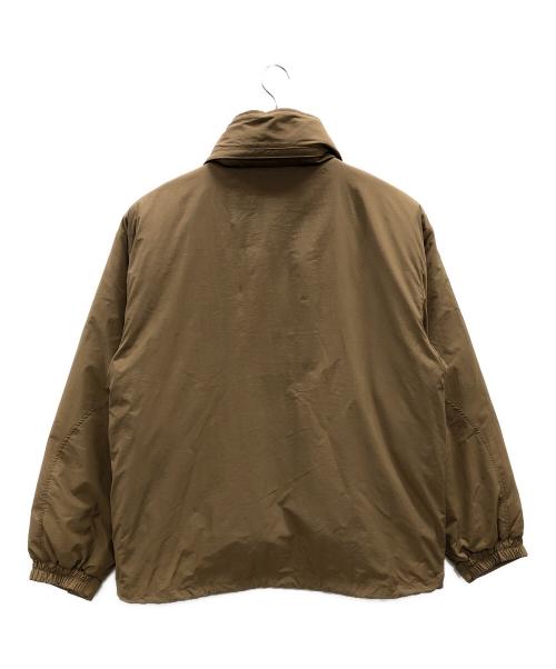 DALL CLOTHING（ダルクロージング）DALL CLOTHING (ダルクロージング) 中綿ライナージャケット WARM SHELL FRONT LOGO JACKET（ウォーム シェル フロント ロゴ ジャケット） ブラウン サイズ:XLの古着・服飾アイテム