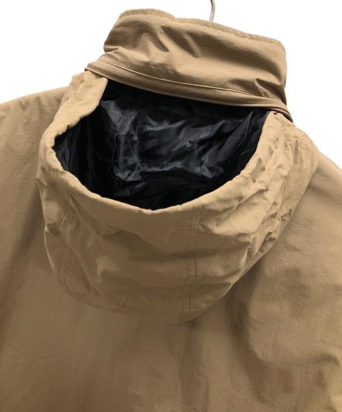 DALL CLOTHING（ダルクロージング）DALL CLOTHING (ダルクロージング) 中綿ライナージャケット WARM SHELL FRONT LOGO JACKET（ウォーム シェル フロント ロゴ ジャケット） ブラウン サイズ:XLの古着・服飾アイテム