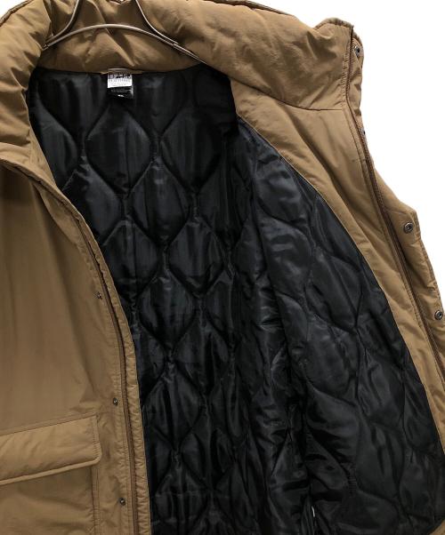 DALL CLOTHING（ダルクロージング）DALL CLOTHING (ダルクロージング) 中綿ライナージャケット WARM SHELL FRONT LOGO JACKET（ウォーム シェル フロント ロゴ ジャケット） ブラウン サイズ:XLの古着・服飾アイテム